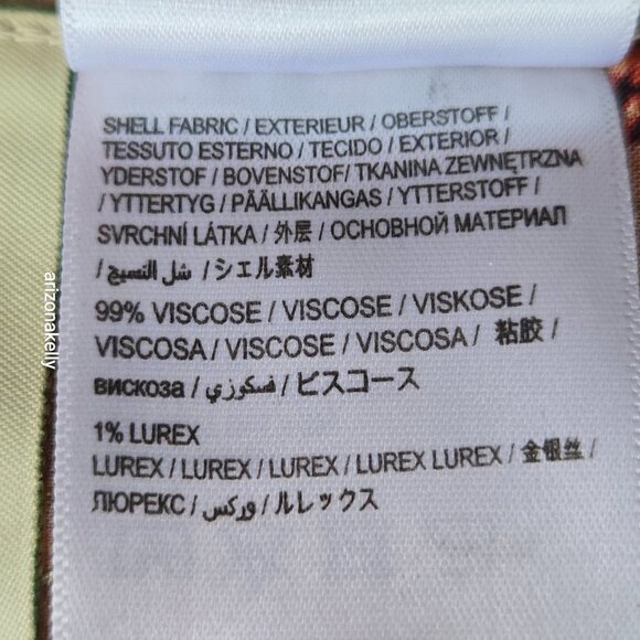 NWOT Farm Rio Sarong "Mixed Fruits" Reversible Fringe - Picture 9 of 15